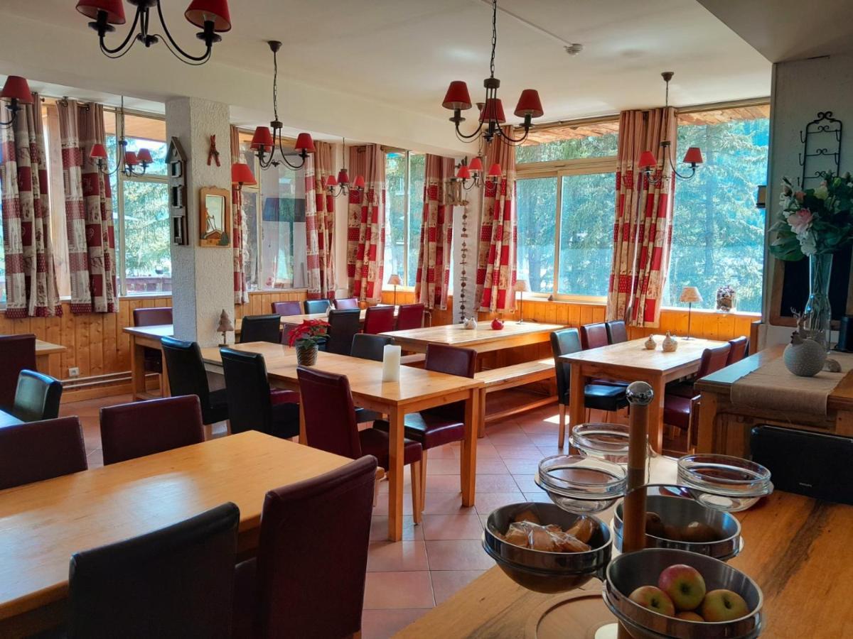 Hotel Restaurant La Source Allos Esterno foto